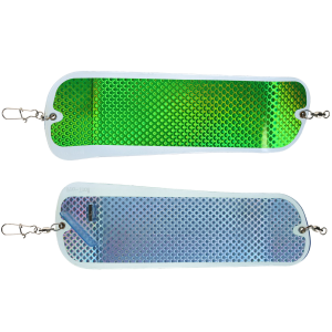 Image of Pro-Troll ProChip Fin Flasher | Green Fishscale UV; 11 in.