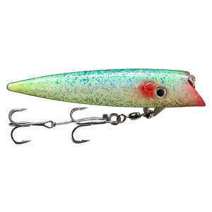 Image of Dreamweaver Captain's Choice Mini Cut Plug | Green Splatterback; 4 in.