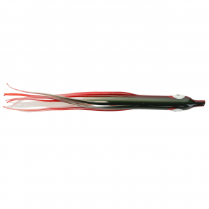Image of Silver Horde Gold Star Needlefish Hoochie | Glow Army Truck; 4 1/4 in.