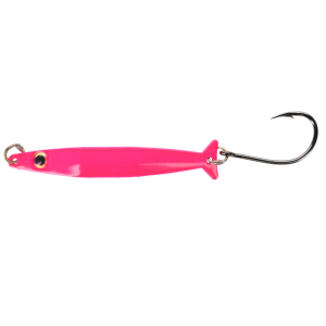 Image of Silver Horde Coho Killer Trolling Spoon | UV Glow Cotton Candy; 3 in.
