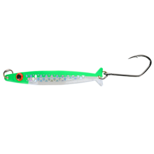 Image of Silver Horde Coho Killer Trolling Spoon | UV Glow Irish Cream; 3 in.