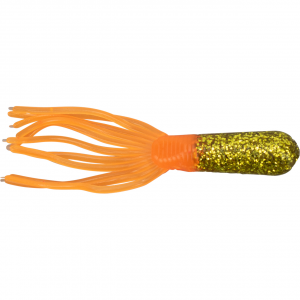 Image of BrushPile Jigs Lil' Diver Soft Bait | Gold Rush