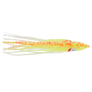 Image of Silver Horde Gold Star Hoochie | Glow Flame Spatter Back; 2 1/4 in.