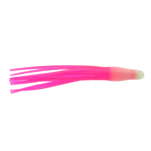 Image of Silver Horde Gold Star Hoochie | Glow Pink - Glow Head; 1 1/2 in.