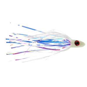 Image of Silver Horde Ace Hi Trolling Fly | Laser Ultraviolet; 4 1/2 in.