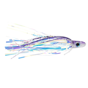 Image of Silver Horde Ace Hi Trolling Fly | UV Laser Purple Spatter Back; 4 1/2 in.