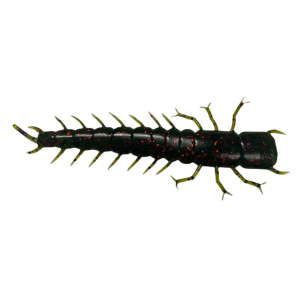 Image of Case Plastics Big Kahuna Hellgrammite Soft Bait | Watermelon; 4 1/2 in.