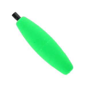 Image of Slunger Cat 3 in. Non-Slotted Peg Float | Green; 10 Pack