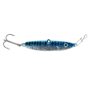 Image of Mack's Sonic Baitfish Spoon | Silver-Blue; 1/2 oz.