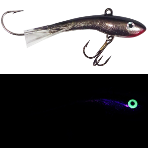 Image of Moonshine Lures Shiver Minnow | Metallic Silver Shiner; 3 1/8 in.
