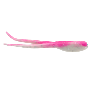 Image of Limestone Split Tail Shad Soft Bait | Pink Angel; 1 1/2 in.