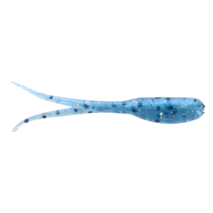 Image of Limestone Split Tail Shad Soft Bait | Blue Monkey Milk; 2 1/2 in.