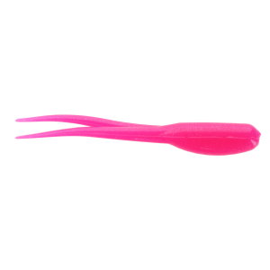 Image of Limestone Split Tail Shad Soft Bait | Hot Pink; 2 1/2 in.
