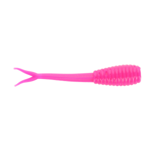Image of Limestone Mayhem Minnow Soft Bait | Hot Pink; 1 1/2 in.