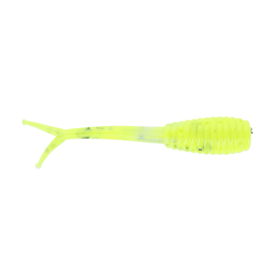 Image of Limestone Mayhem Minnow Soft Bait | Radioactive; 1 1/2 in.