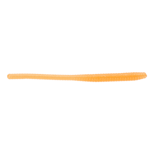 Image of Limestone Trout Worm | Hot Orange; 3 in.