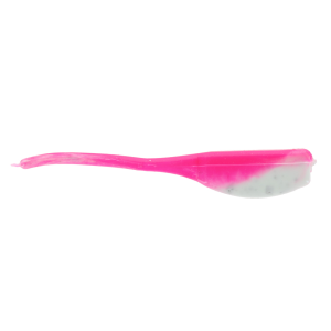 Image of Limestone Crappie Shad Soft Bait | Pink Angel; 2 in.