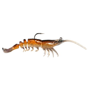 Image of Z-Man Prawnstarz Soft Bait | Brown Shrimp; 2 1/2 in.