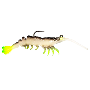 Image of Z-Man Prawnstarz Soft Bait | Glow Chartreuse; 2 1/2 in.