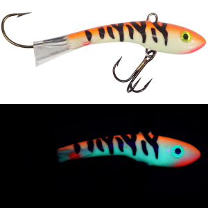 Image of Moonshine Lures Shiver Minnow | Tangerine Tiger; 3 1/8 in.