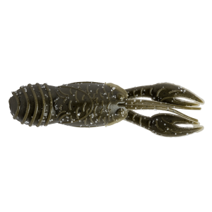Image of Great Lakes Finesse Micro Juvy Craw | Green Pumpkin; 2 in.