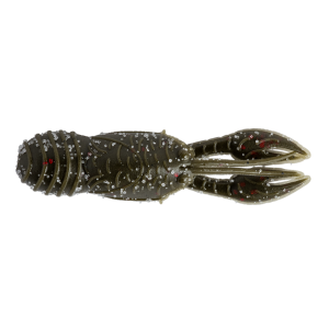 Image of Great Lakes Finesse Micro Juvy Craw | Green Pumpkin Red Flake; 2 in.