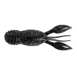Image of Great Lakes Finesse Micro Juvy Craw | Matte Black; 2 in.