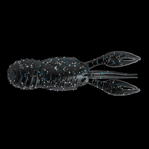 Image of Great Lakes Finesse Micro Juvy Craw | Black Blue; 2 in.
