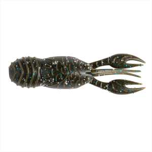 Image of Great Lakes Finesse Micro Juvy Craw | Green Pumpkin Blue; 2 in.