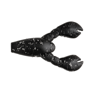 Image of Great Lakes Finesse Micro Snack Craw | Matte Black; 1.7 in.