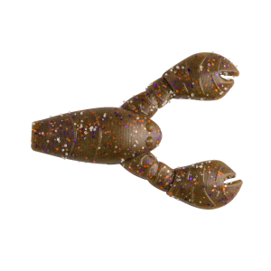 Image of Great Lakes Finesse Micro Snack Craw | Green Pumpkin Purple Copper; 1.7 in.