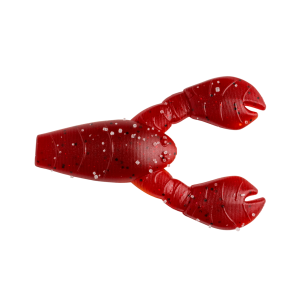 Image of Great Lakes Finesse Micro Snack Craw | Fire Craw; 1.7 in.