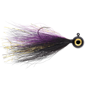 Image of VMC Moon Tail Jig | Black Knight; 1/8 oz.