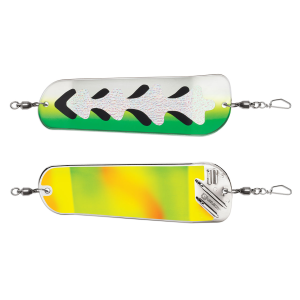 Image of Luhr Jensen Money Roll Flasher | Glow Biohazard; 11 in.