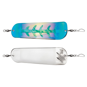 Image of Luhr Jensen Money Roll Flasher | UV Blue Kamikaze; 8 1/4 in.