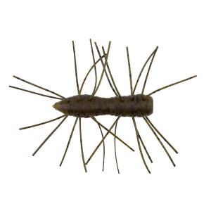 Image of Z-Man Fuzzy BugZ Soft Bait | Green Pumpkin; 1 3/4 in.