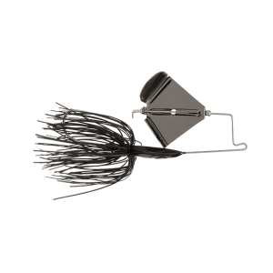Image of Buckeye Buzzerk Buzzbait | Black w/ Black Blade; 1/8 oz.