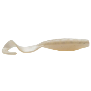 Image of Z-Man StreakZ Curly TailZ | Pearl; 7 in.