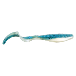 Image of Z-Man StreakZ Curly TailZ | Nuked Pilchard Glow; 7 in.