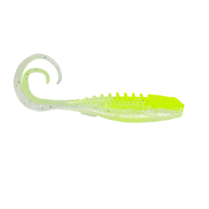 Image of Northland Pan-Candy Grub Soft Bait | Chartreuse Shad; 1 3/4 in.