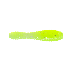 Image of Northland Pan-Candy Leech Soft Bait | Silver Chartreuse; 1 1/4 in.