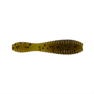 Image of Northland Pan-Candy Leech Soft Bait | Green Pumpkin; 1 1/4 in.