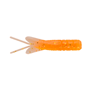 Image of Northland Pan-Candy Larvae Bug Soft Bait | Orange; 1 3/4 in.