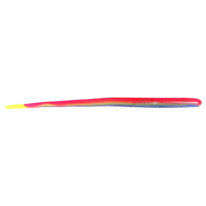Image of Roboworm Straight Tail Worms | Morning Dawn Hologram; 6 in.