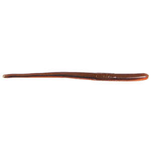Image of Roboworm Straight Tail Worms | Orange Crusher; 4.5 in.
