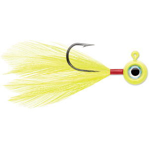 Image of VMC Moon Fly Jig | Chartreuse; 1/32 oz.