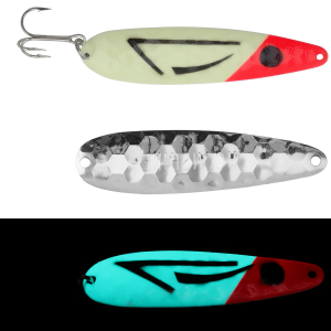 Image of Moonshine Lures Trolling Spoon | Red Flounder; 4 in.