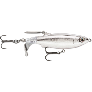 Image of Rapala ClapTail Topwater Lure | Pure Chrome; 4 3/8 in.