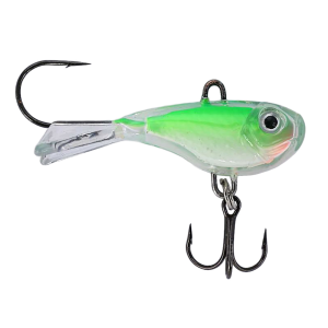 Image of Northland Twitchin Puppet Jigging Lure | Super-Glo Perch; 1/8 oz.