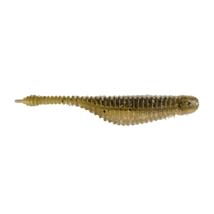 Image of Great Lakes Finesse Micro Drop Minnow | Green Pumpkin Shad; 2 1/4 in.